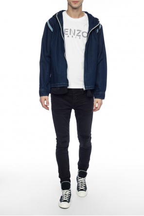 Hooded denim jacket, zdjęcie 2 Hooded denim jacket od Diesel